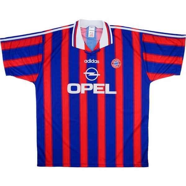 Tailandia Camiseta Bayern Munich 1ª Retro 1995 1997 Azul Rojo